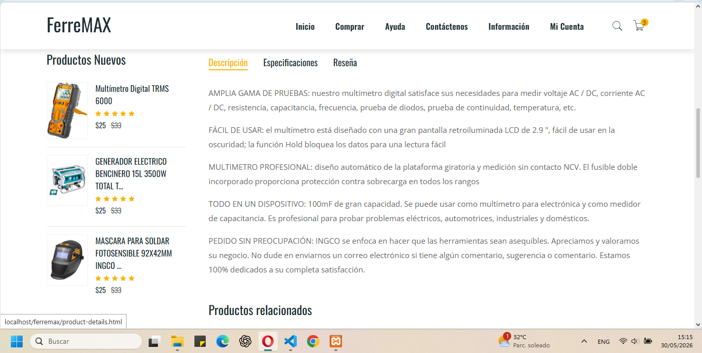 Captura de Interfaz 3